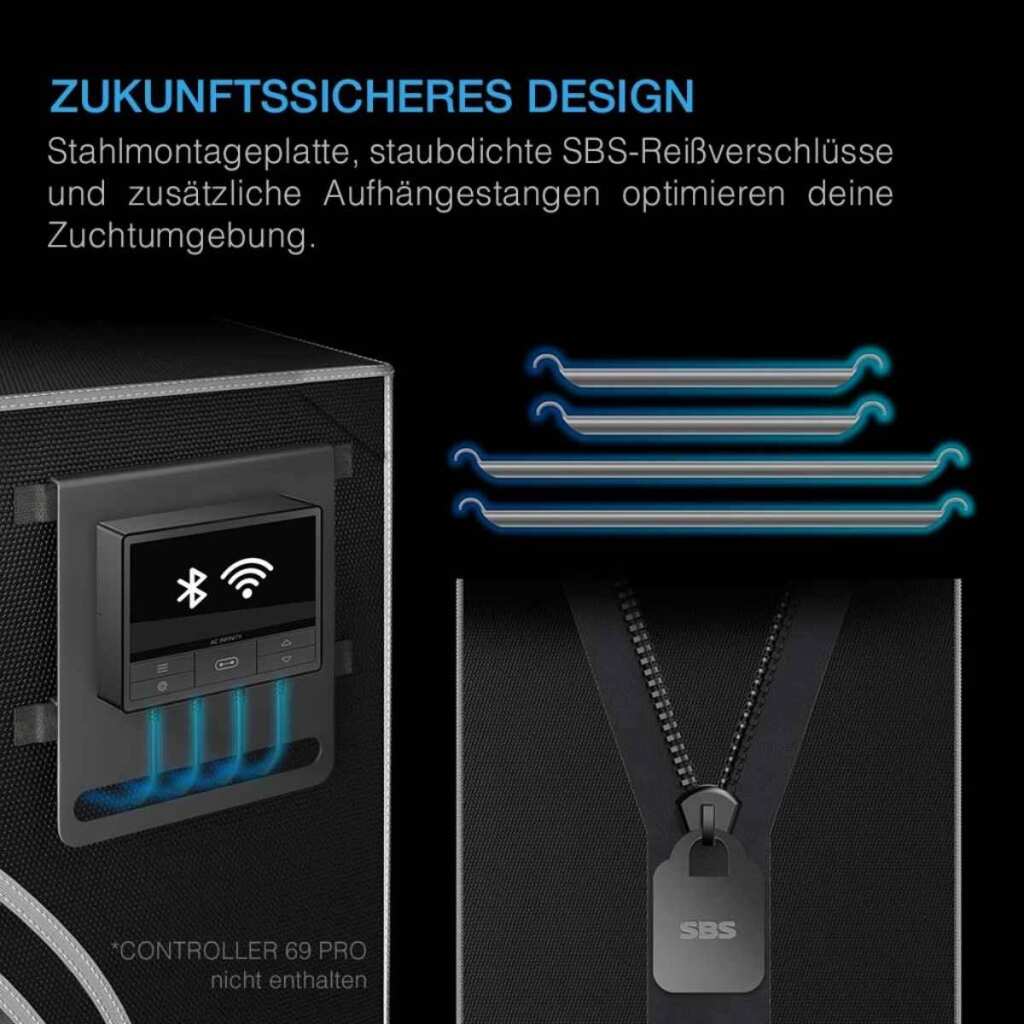 AC Infinity CLOUDLAB 632 | Advance Grow Zelt 90x60x180 cm – Bild 7