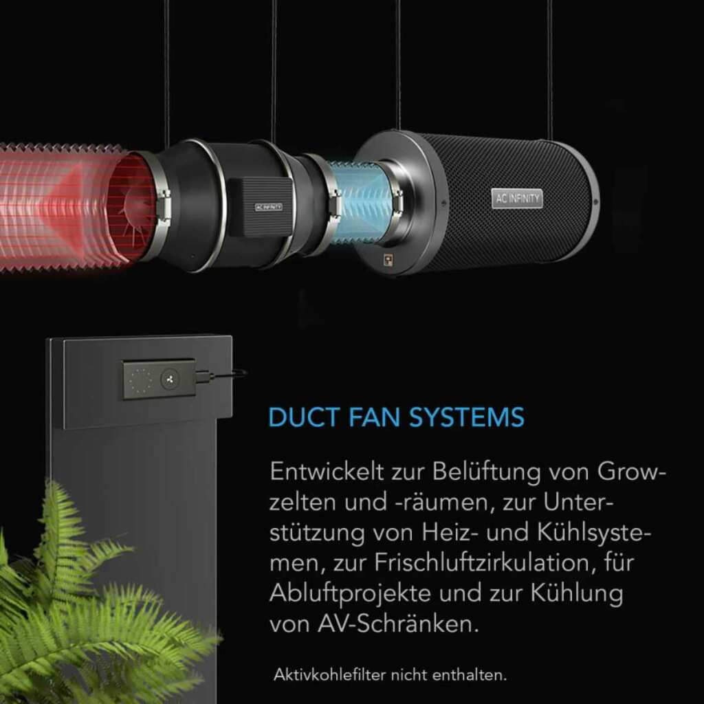 AC Infinity CLOUDLINE Pro S8 | Ø 200 mm | 1371 m³/h – Bild 2