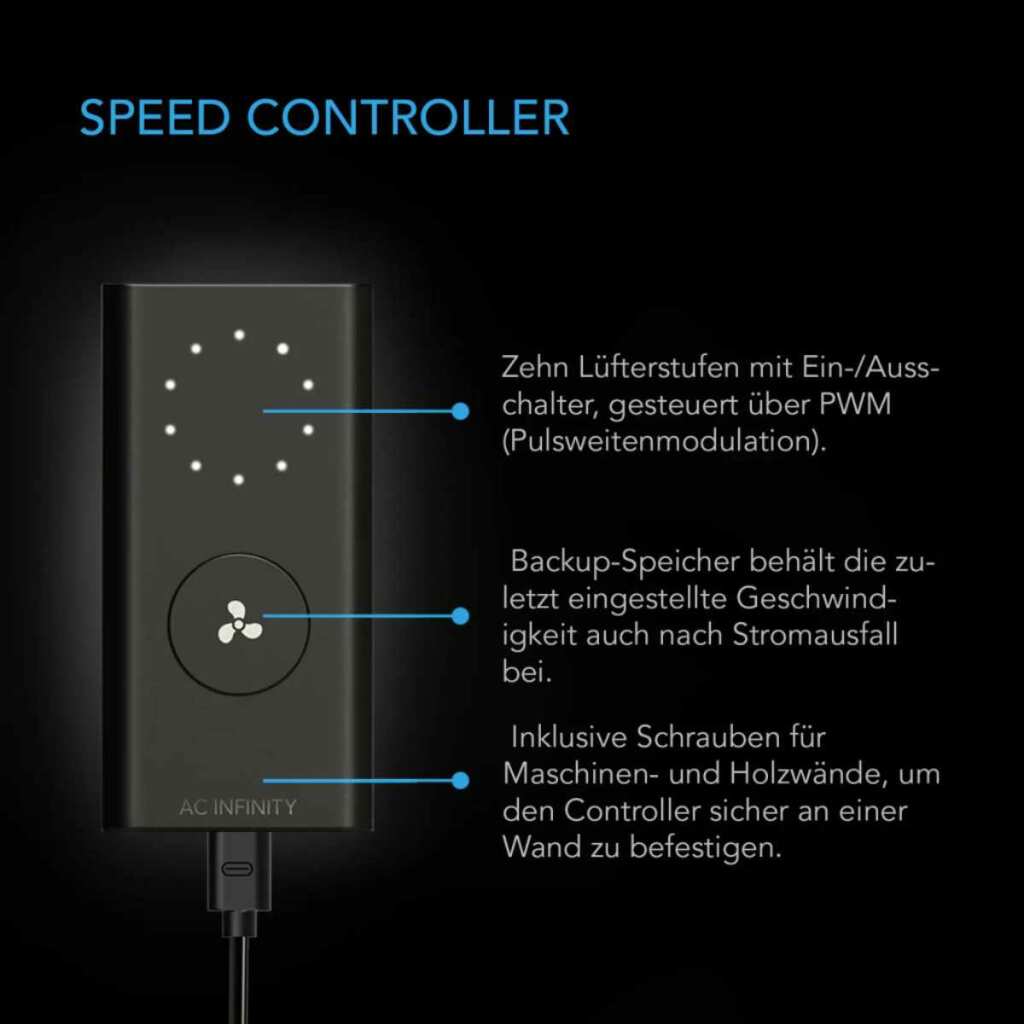 AC Infinity CLOUDLINE Pro S8 | Ø 200 mm | 1371 m³/h – Bild 3