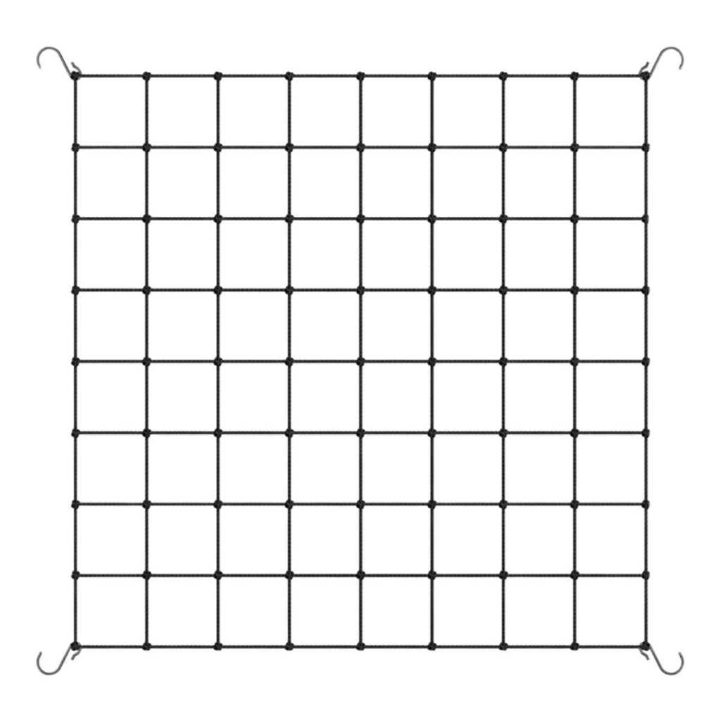 AC Infinity Grow Zelt Gitternetz | flexible elastische Schnüre | 120 x 120 cm