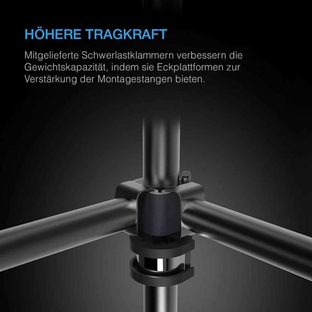 AC Infinity Grow-Zelt-Verstärkungs- und Montagestangen | 120 cm x 120 cm – Bild 3