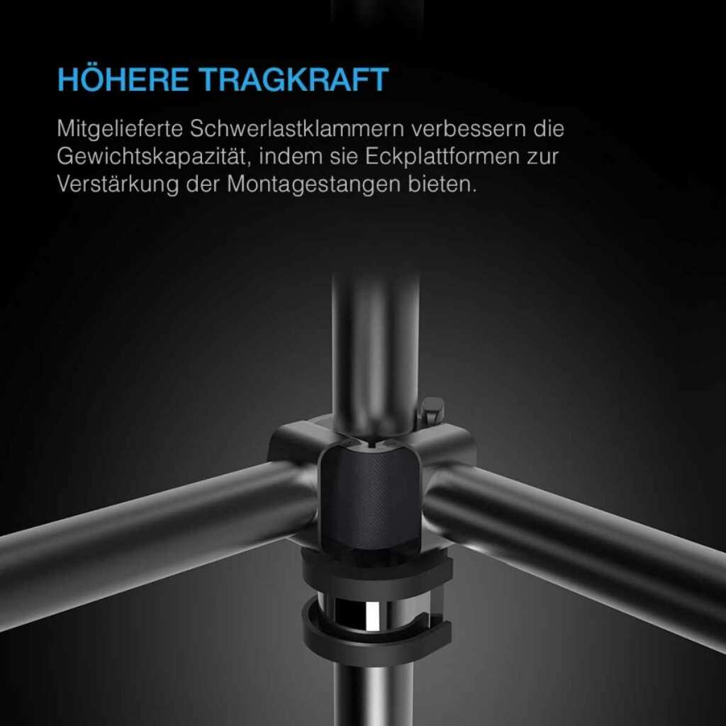 AC Infinity Grow-Zelt-Verstärkungs- und Montagestangen | 90 cm x 90 cm – Bild 3