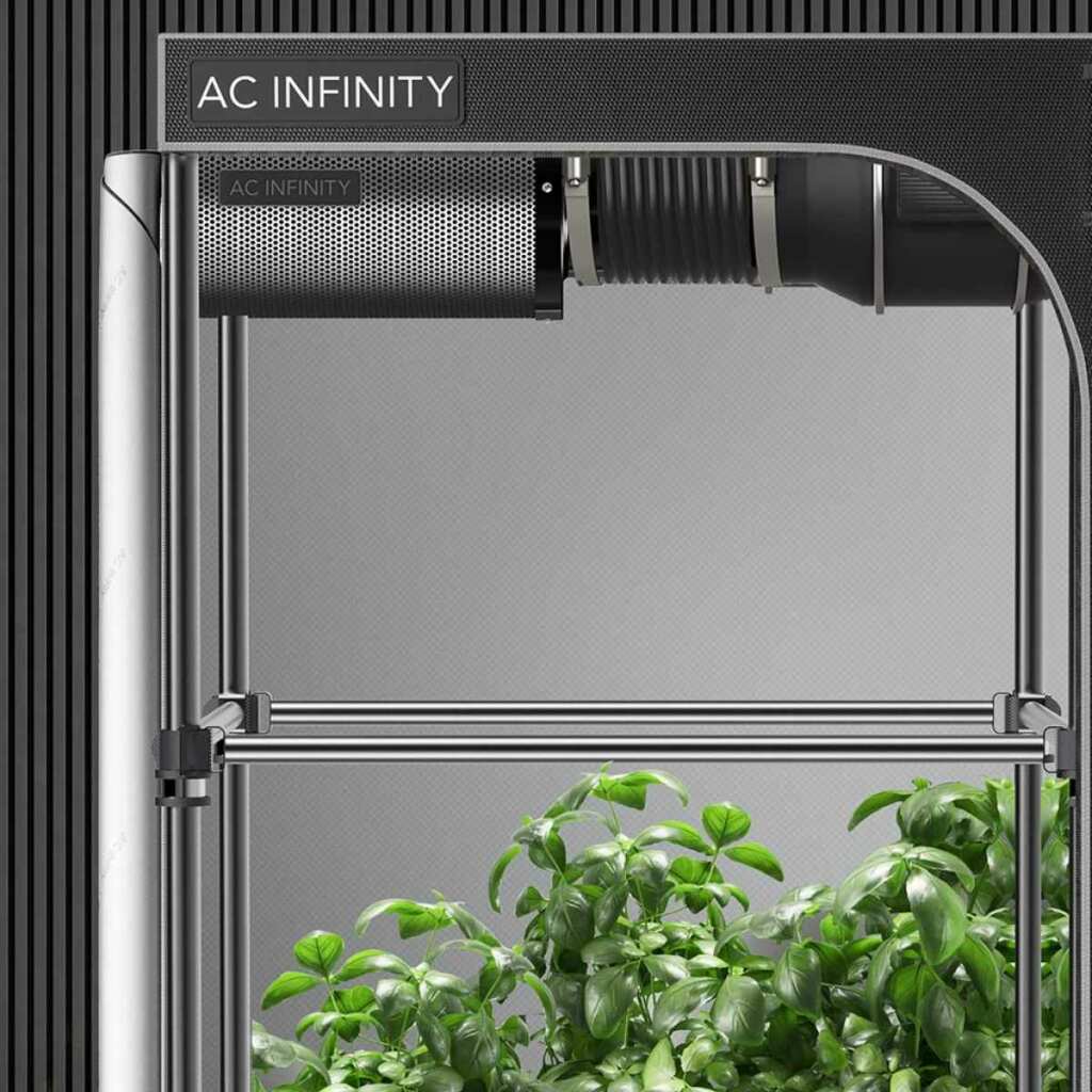 AC Infinity Grow-Zelt-Verstärkungs- und Montagestangen | 90 cm x 90 cm – Bild 4