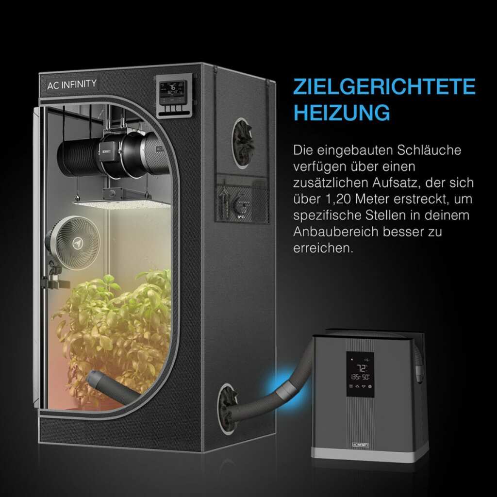 AC Infinity Thermoforge T3 | Growbox Heizung – Bild 6