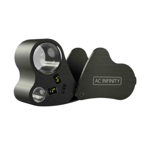 AC Infinity Juwelierlupe | Taschenlupe mit LED-Licht und zwei Linsen