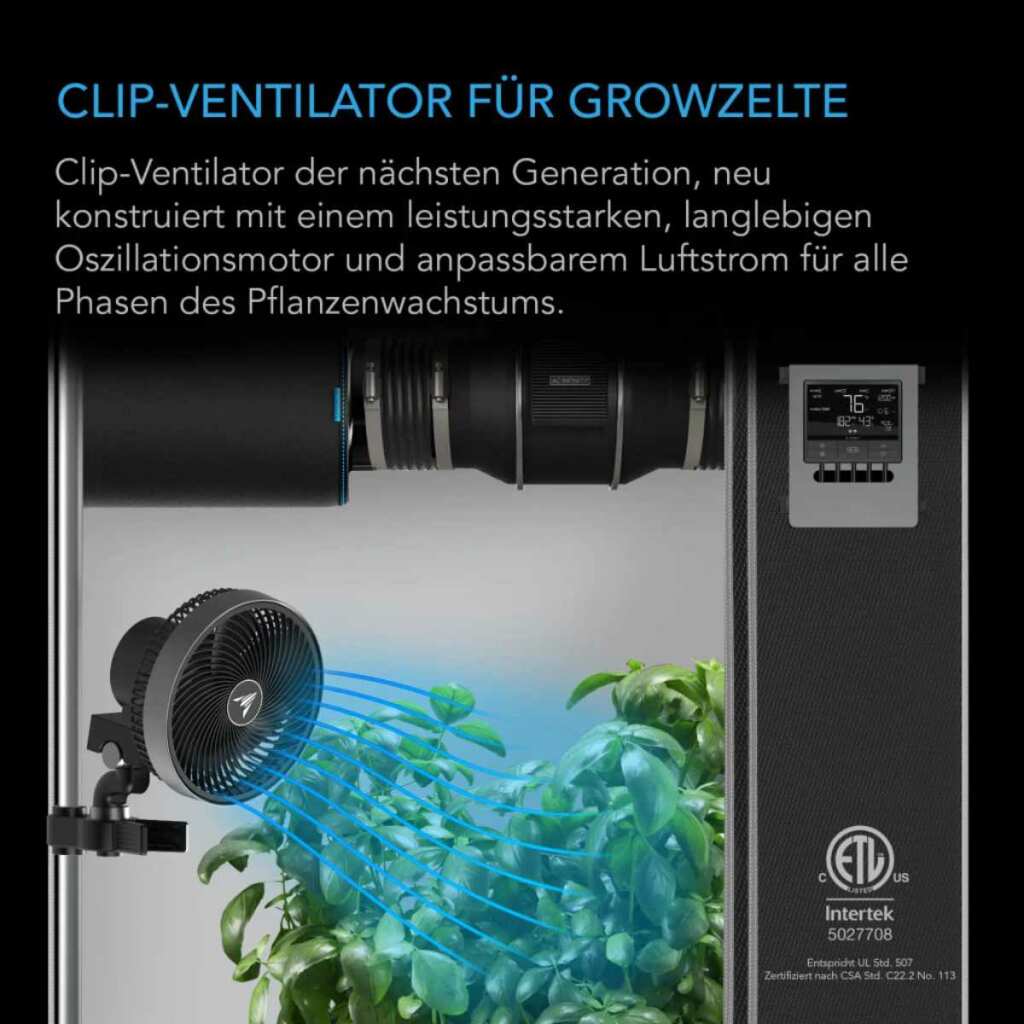 AC Infinity Trim-Tablett-System – Bild 6