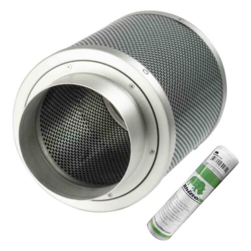 Aktivkohlefilter 150mm x 300mm | Rhino Hobby 500 | 150mm Flansch | 425 - 600m³/h