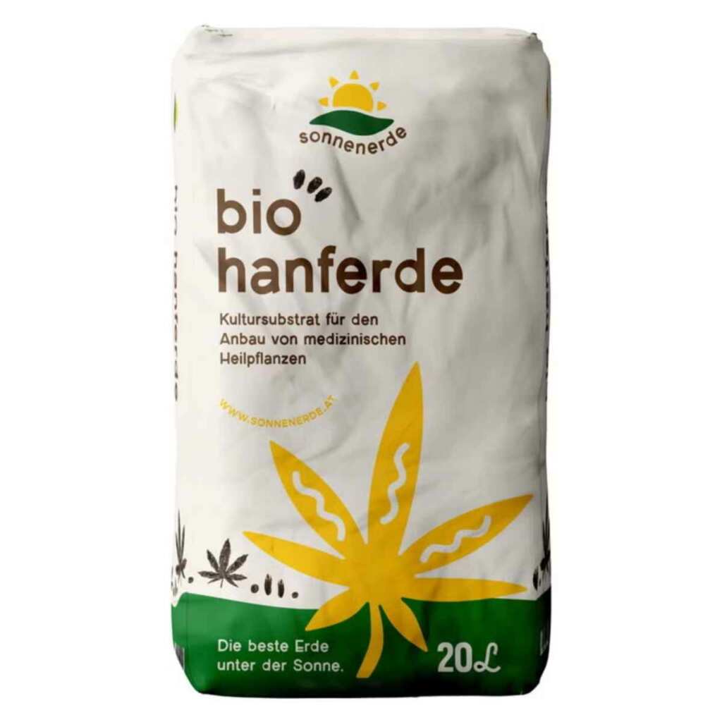 Bio Hanferde 20L Sonnenerde | Karton