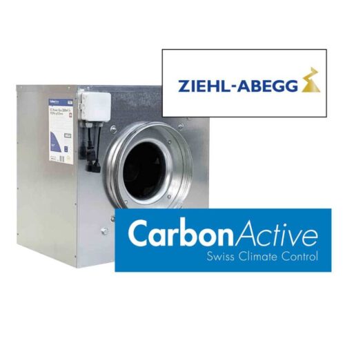 CarbonActive Ø315mm | 3500 m³/h | 1200 Pa | EC Rohrventilator Power Box ZA