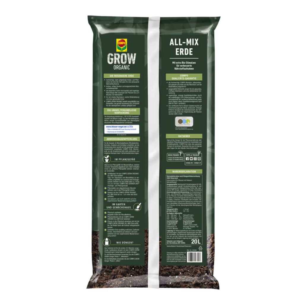 COMPO Grow Organic All Mix | 20 Liter – Bild 2