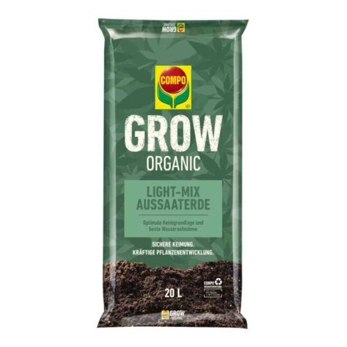 COMPO Grow Organic Aussaaterde | 20 Liter