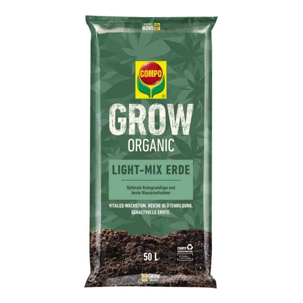 COMPO Grow Organic Light Mix | 50 Liter