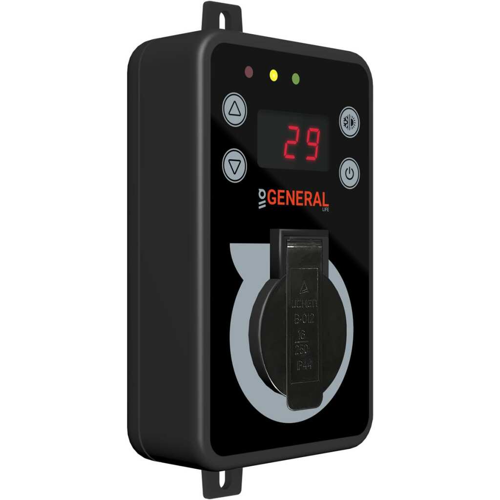 Digitales Thermostat, Wasserspritzschutz, mit 3 m Fühlerkabel zum Heizen oder Kühlen bis 3600W | GH600 – Bild 2