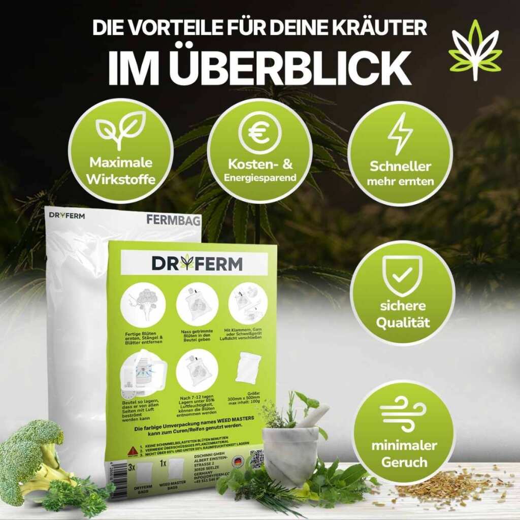 Dryferm BAG | 30x50cm | 100-250g | 3 Stück – Bild 5