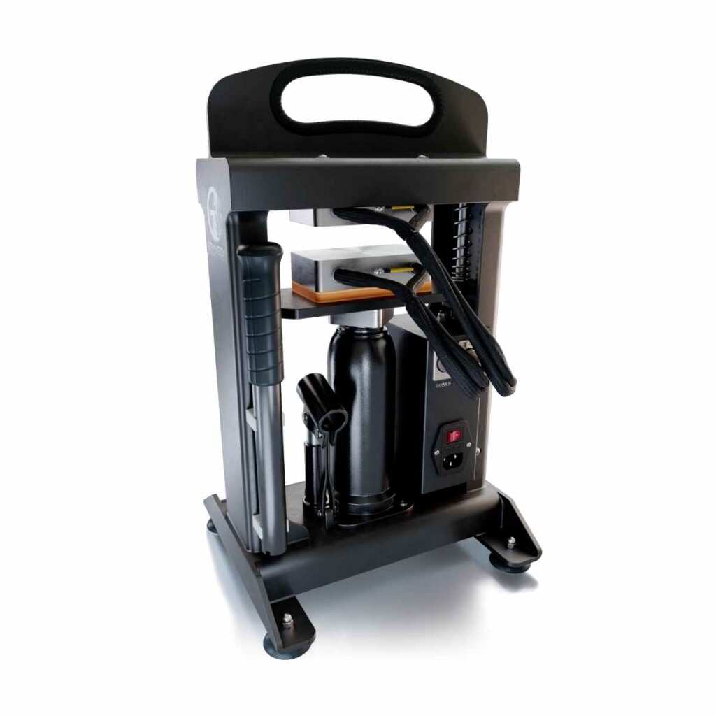 Graveda Graspresso Rosin Presse | hydraulisch | Platten 12x6cm | 10 Tonnen – Bild 5