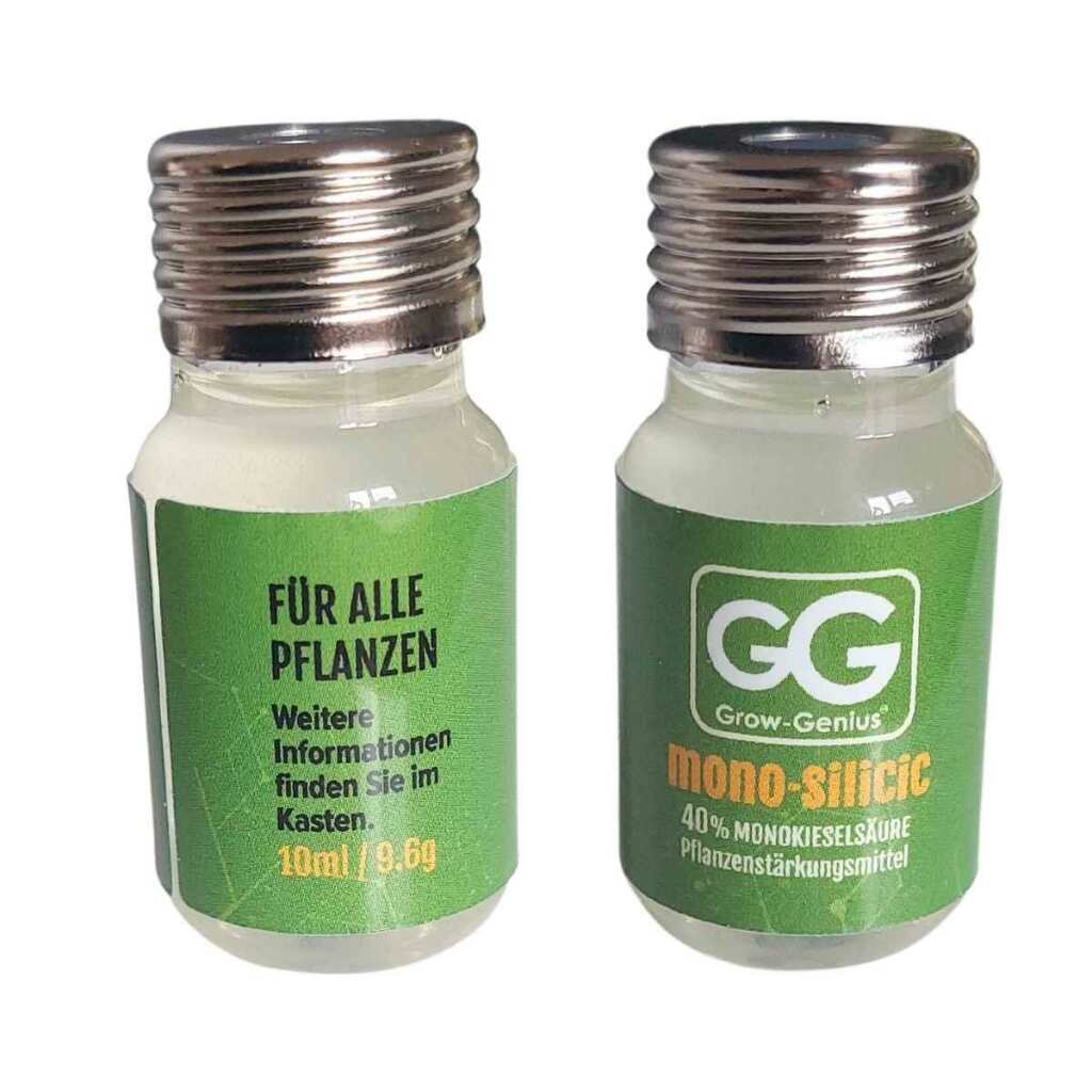 Grow Genius | Silizium Dünger Monokieselsäure (40%) | 10ml mit Pipette – Bild 4