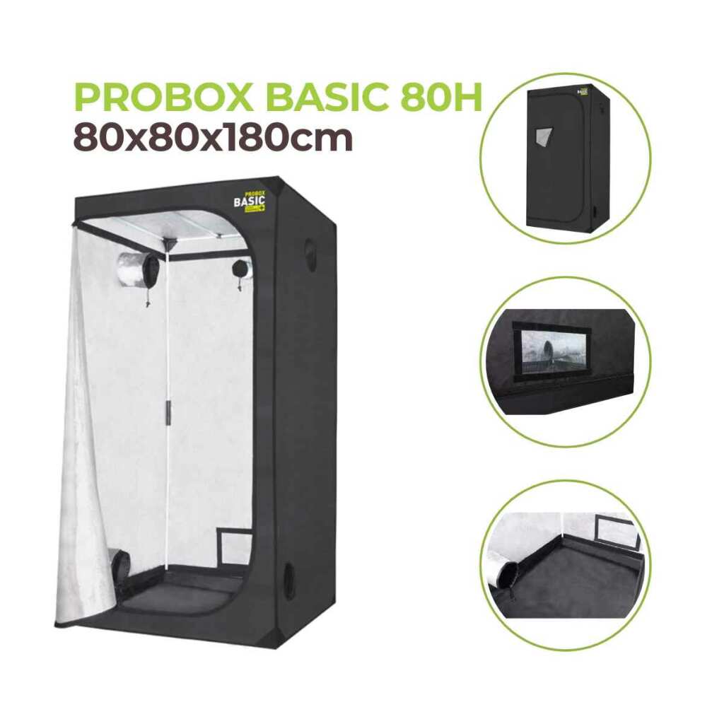 Growbox 80x80x180 cm | PROBOX BASIC 80H | Garden Highpro – Bild 2