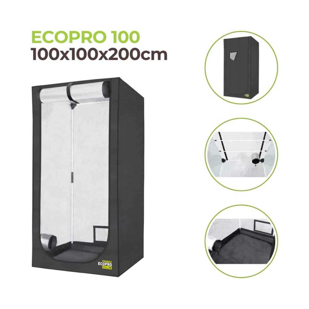 Growbox 100x100x200 cm | PROBOX ECOPRO 100 | Garden Highpro – Bild 2