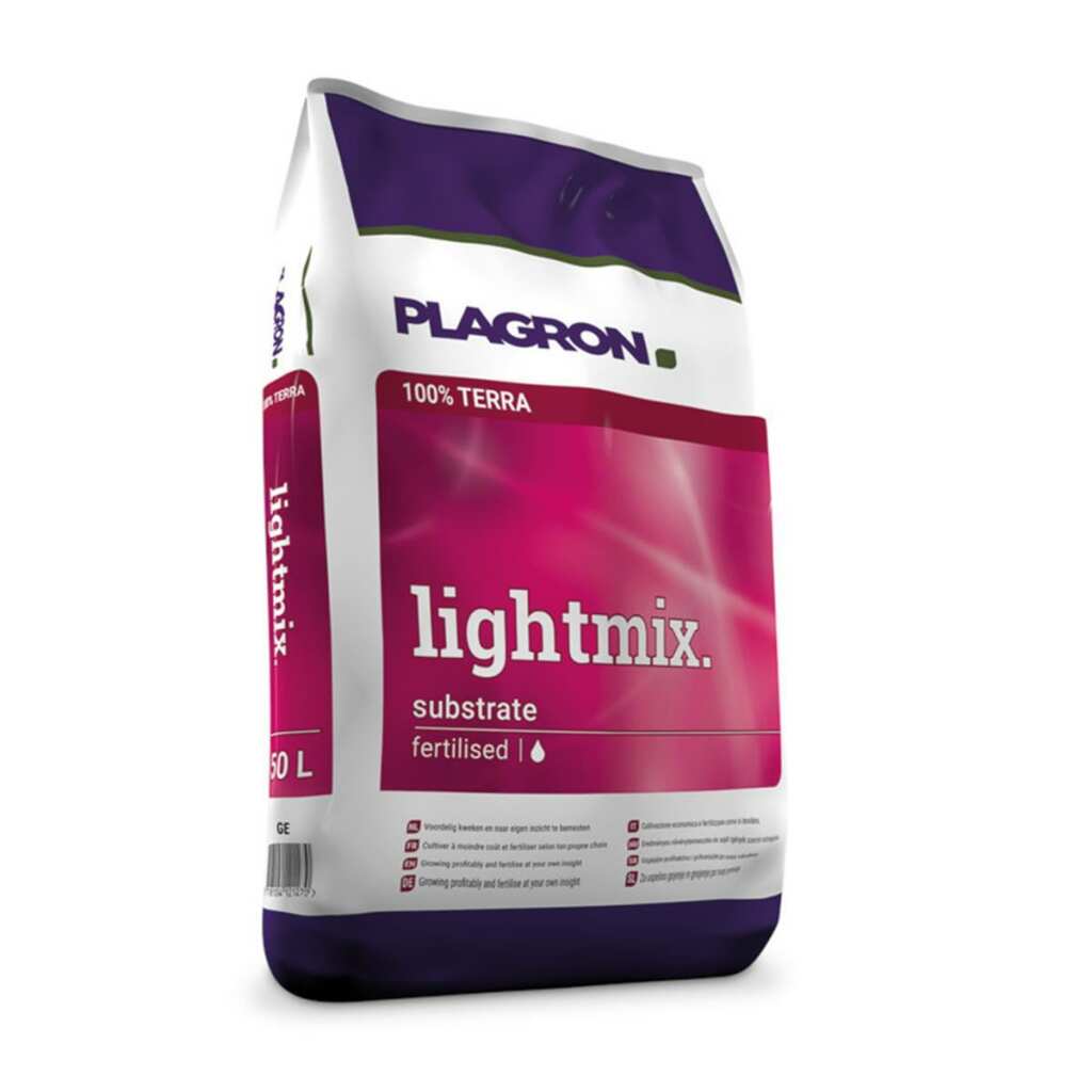 Plagron Lightmix | Erde mit Perlite | 50 Liter