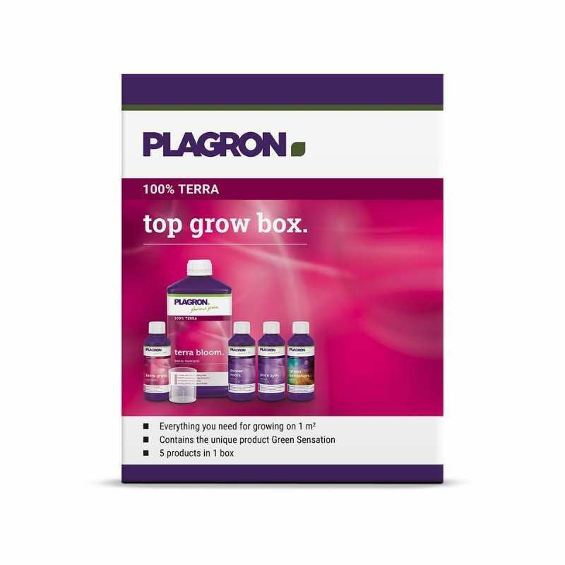 Plagron Starterset | Top Grow Box | 100% Terra