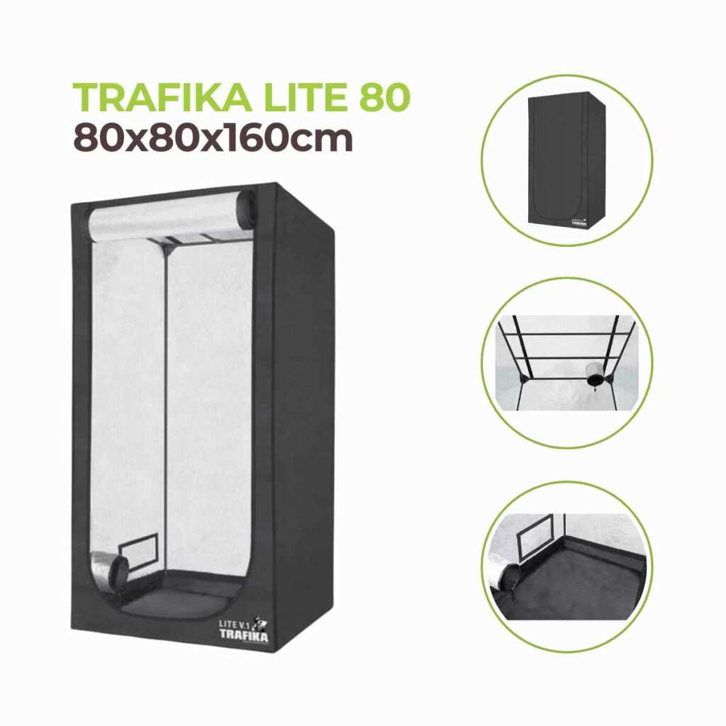 Growzelt 80x80x160cm | Trafika Lite 80 – Bild 2