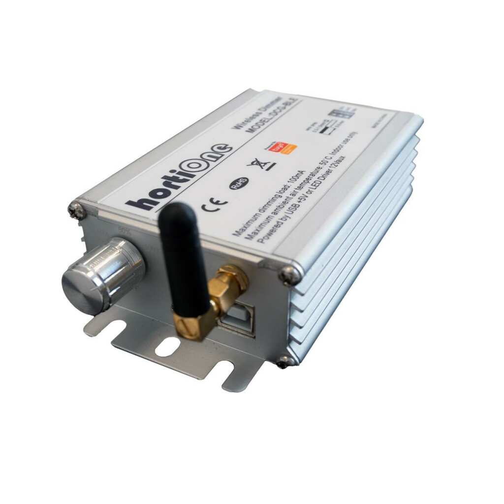 hortiOne | Multifunktions-Dimmer | Bluetooth und Drehknopf