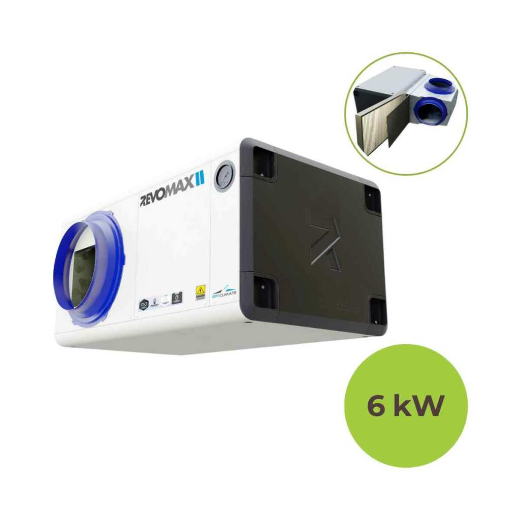 OptiClimate 6000 Revomax II | 6 kW Inverter-Klimasystem | Wassergekühlt