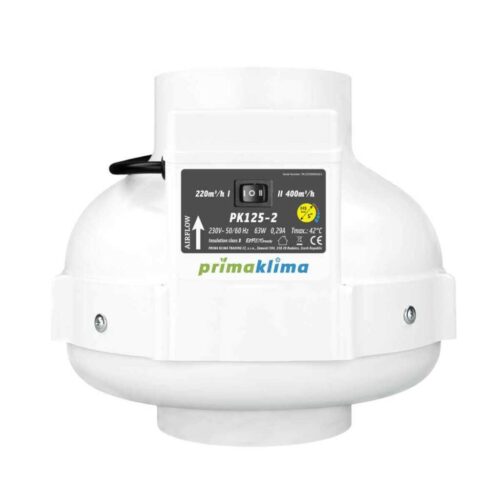 Prima Klima PK125-2 | 400 oder 220 m³/h | Ø125mm