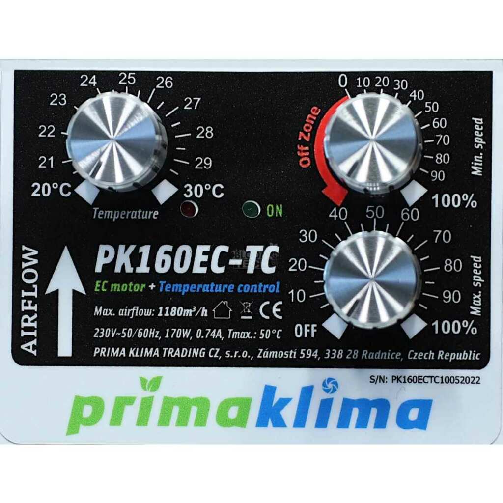 Prima Klima PK160EC-TC | 1180m³/h | Ø160mm | klimageregelt – Bild 2