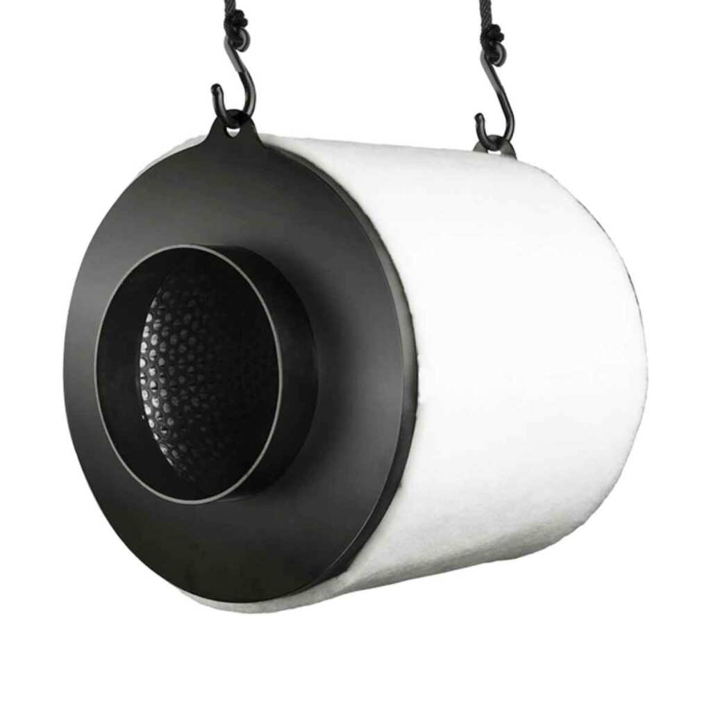 ProActiv Ø100mm | 250 m³/h | Aktivkohle Filter 100x190mm | Garden Highpro