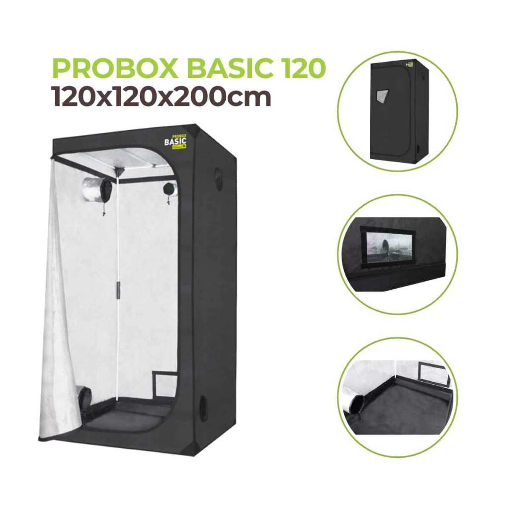 Growbox 120x120x200 cm | PROBOX BASIC 120 | Garden Highpro – Bild 2
