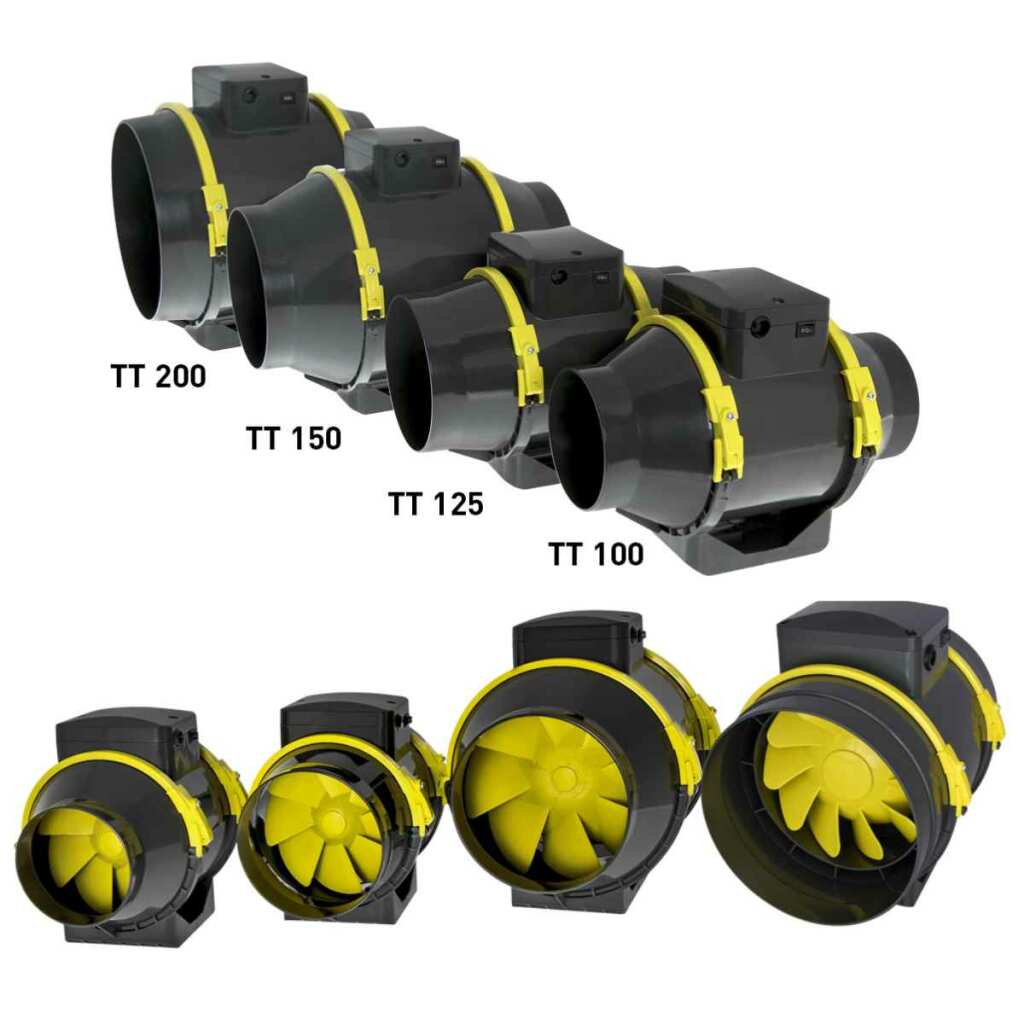 Lüfter Ø200mm | 1040 m³/h | 2-stufig | PROFAN TT | Garden Highpro – Bild 6