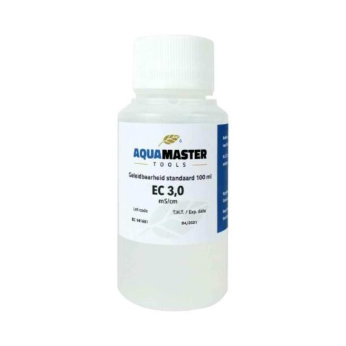Aqua Master Tools | Eichlösung EC 3.0 mS/cm | 100 ml