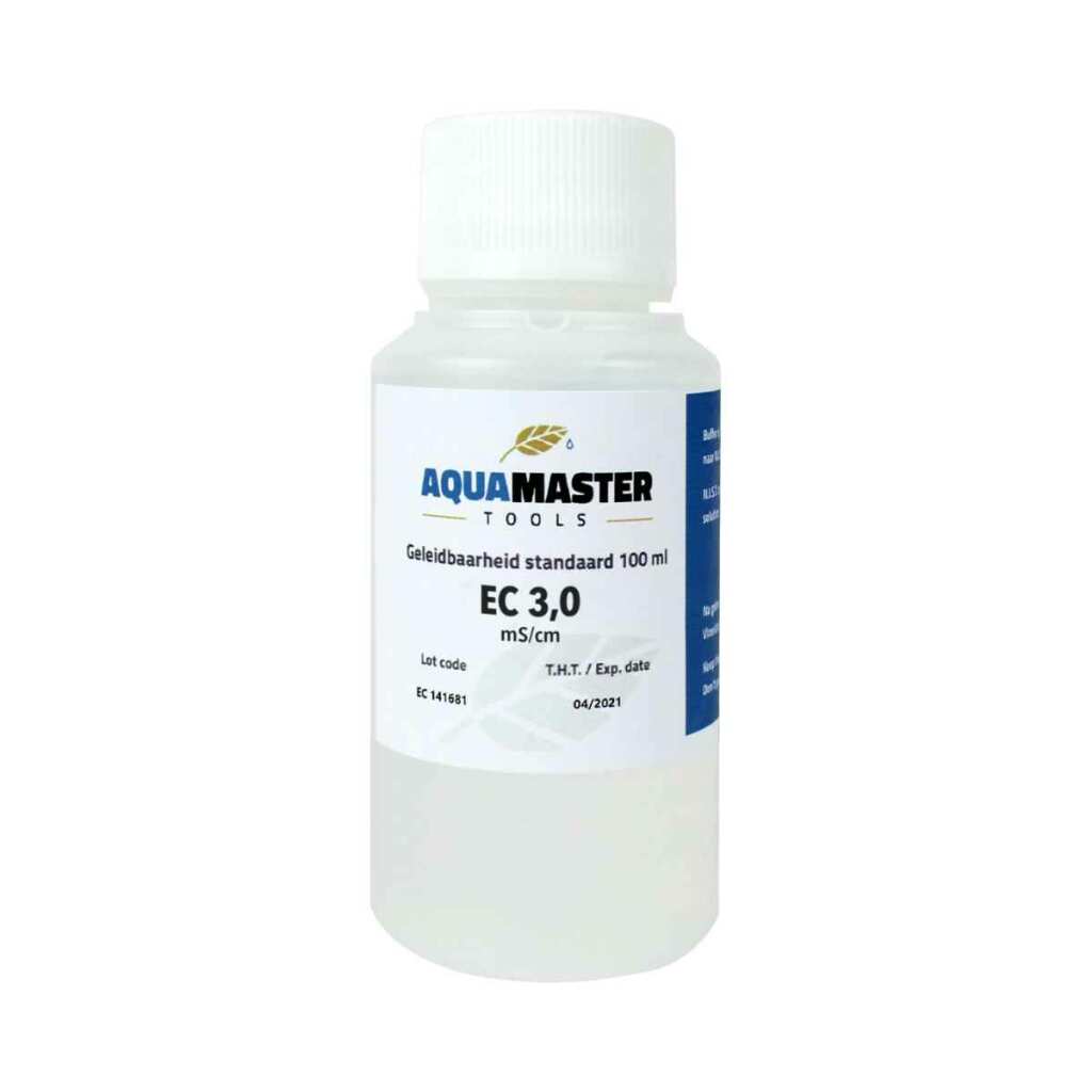 Aqua Master Tools | Eichlösung EC 3.0 mS/cm | 100 ml