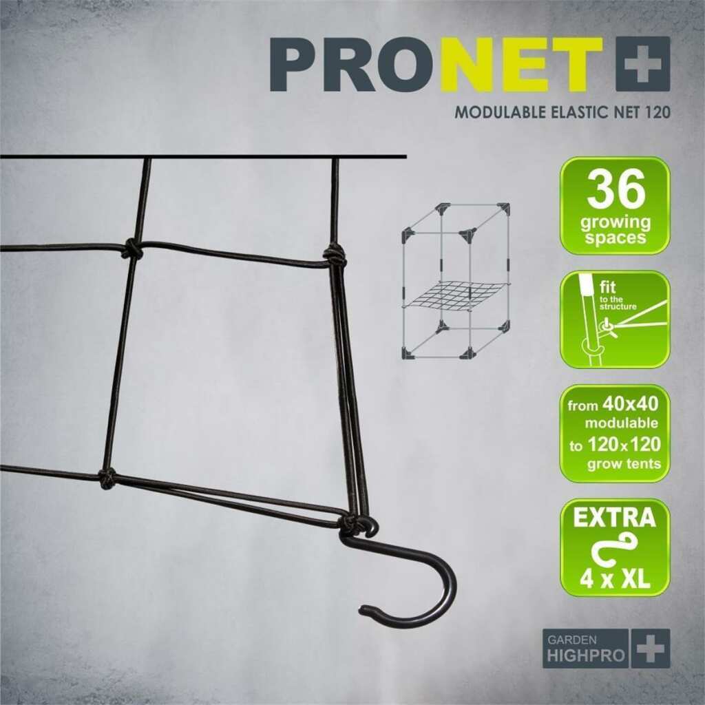 PRONET | 60x60 bis 120x120 cm | Ranknetz | Garden Highpro – Bild 2