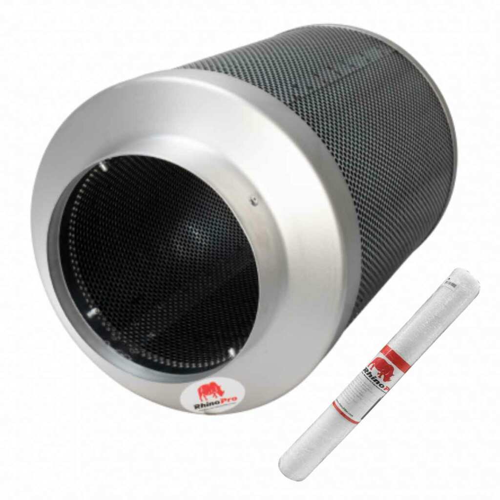 Rhino Pro 975 | Ø200mm | 800-1150m³/h | Aktivkohlefilter 200mm x 500mm