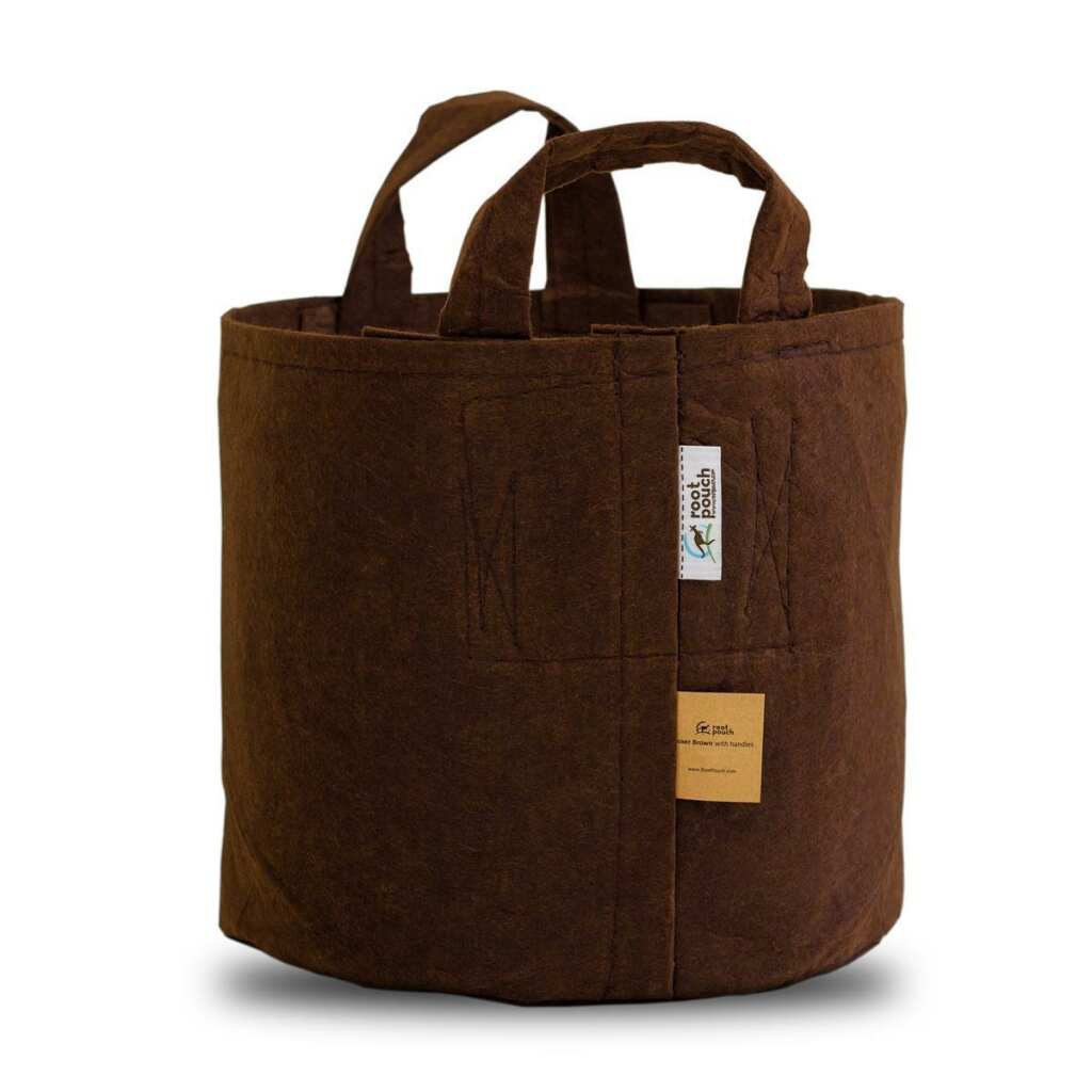 Root Pouch Boxer 16 Liter | braun | 250 g/m² | mit Griffen