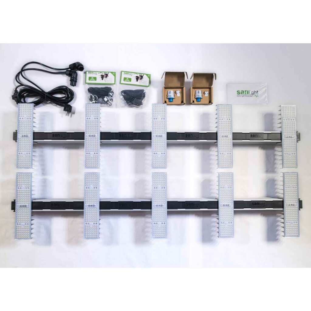 SANlight EVO LED Set 150 1.5 | Lampenaufhängung | Dimmer und Kabel | 680 Watt | 1830 µmol/s – Bild 3