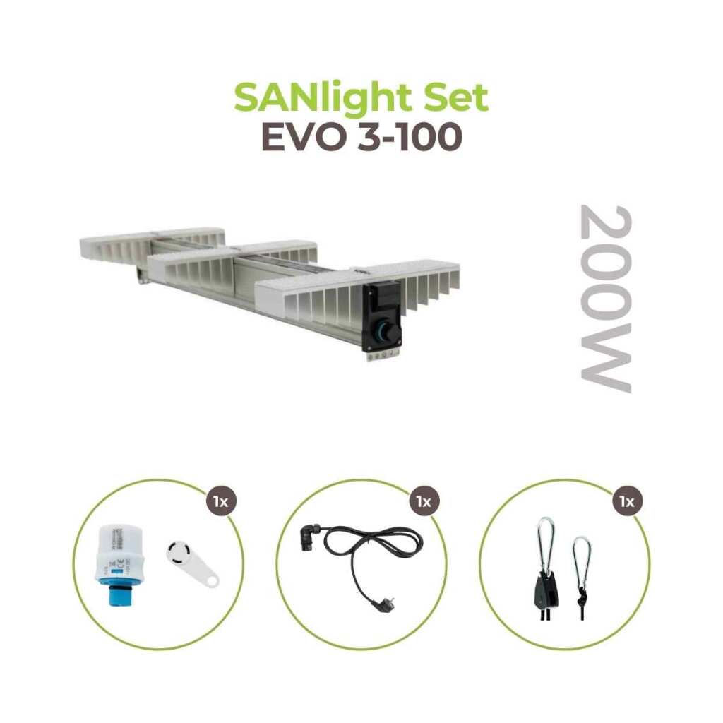 SANlight EVO Set 3-100 1.5 | 200 Watt