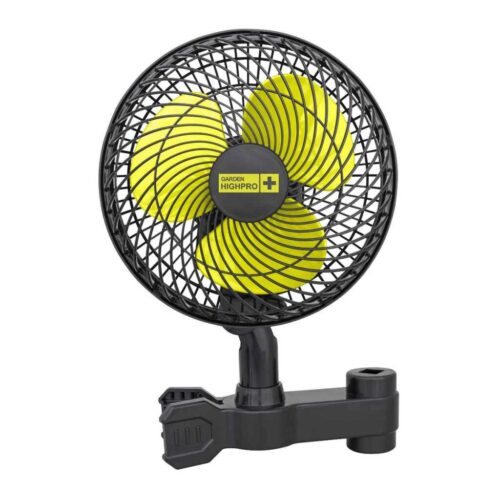 Schwenkventilator 20 Watt | Ø20cm mit Stangenclip | PROFAN | Garden Highpro