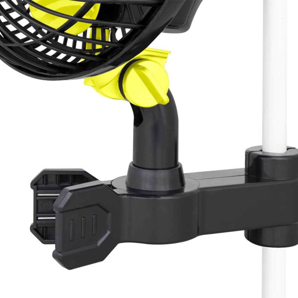 Schwenkventilator 20 Watt | Ø20cm mit Stangenclip | PROFAN | Garden Highpro – Bild 4