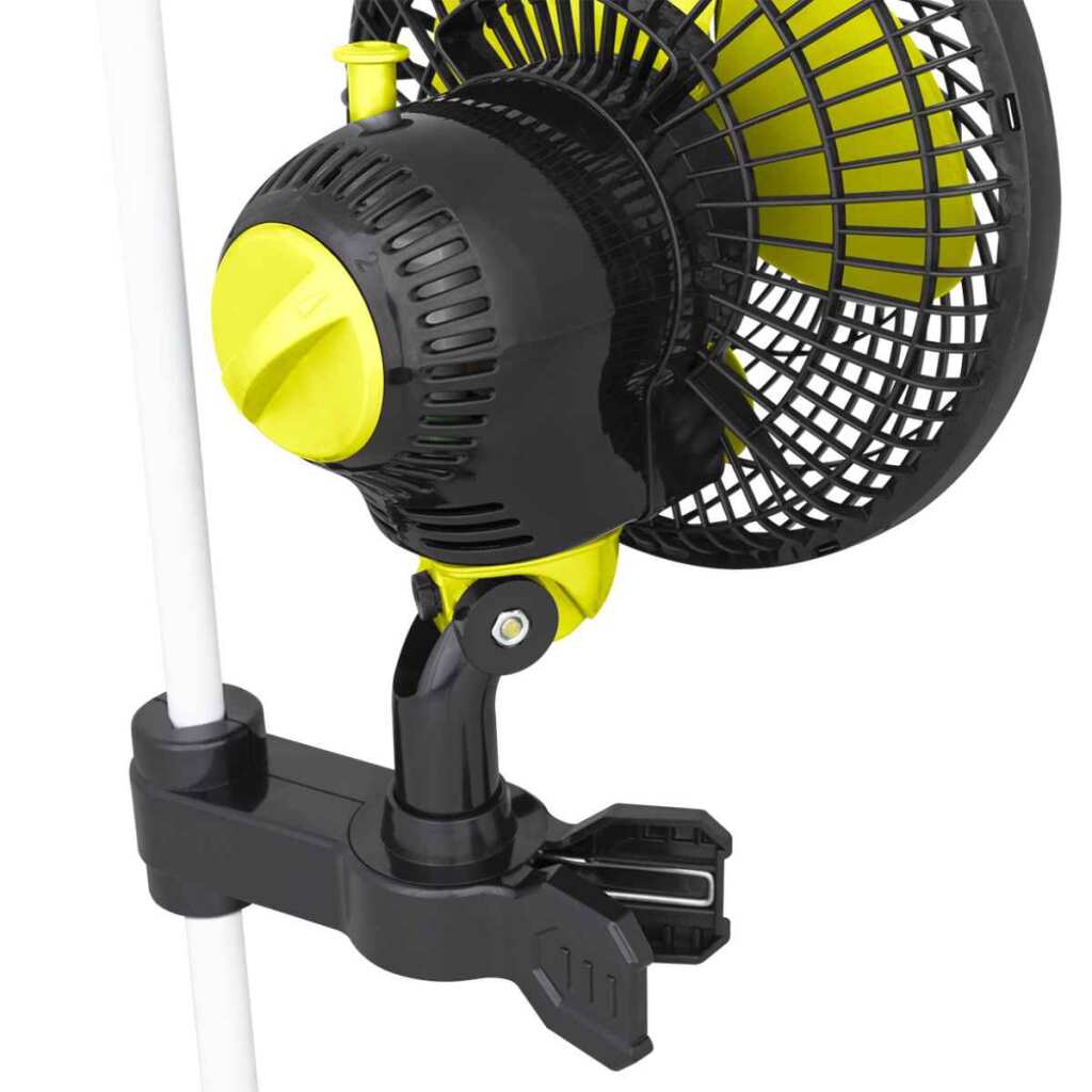 Schwenkventilator 20 Watt | Ø20cm mit Stangenclip | PROFAN | Garden Highpro – Bild 5