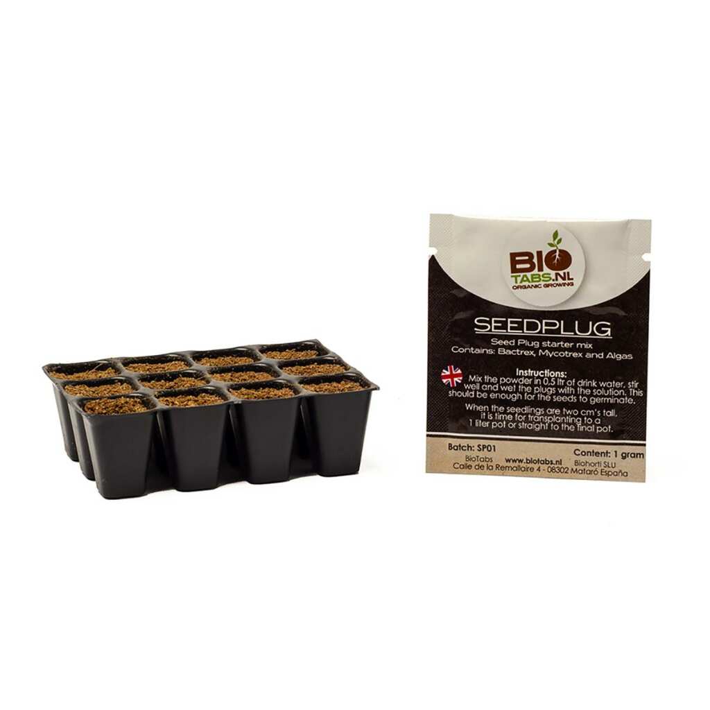 BioTabs | Seedplugs | Anzuchtwürfel für Samen | 12 Stück – Bild 4