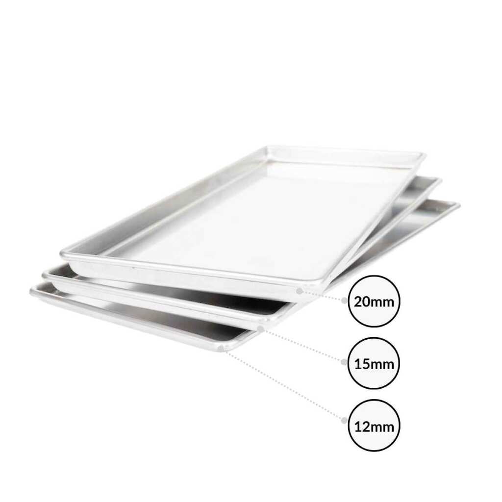 Tablett für Xiros Mikro | 7 Stück - 15mm Rand | Edelstahl | Holland Green Science – Bild 7