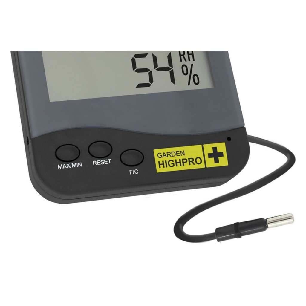 HYGROTHERMO PREMIUM | Thermometer-Hygrometer | 2 Messpunkte | digital | Garden Highpro – Bild 4