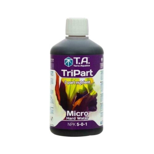 TriPart Micro | Spurenelemente & Mineralstoffe (hartes Wasser) | 500ml | Terra Aquatica