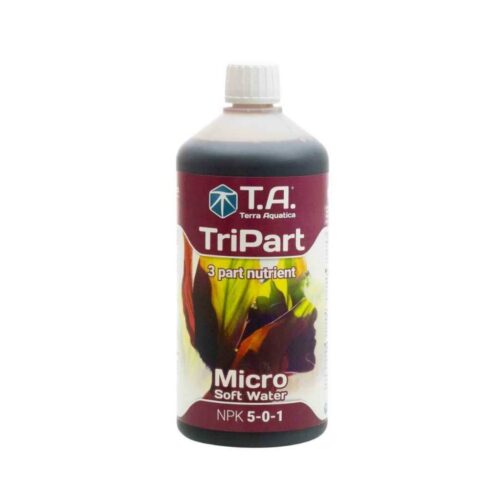 TriPart Micro | Spurenelemente & Mineralstoffe (weiches Wasser) | 1L | Terra Aquatica